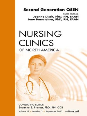 cover image of Second Generation QSEN, an Issue of Nursing Clinics